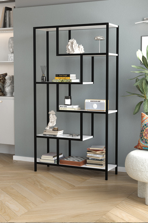 Стеллаж LARRISA 160х90 - белый