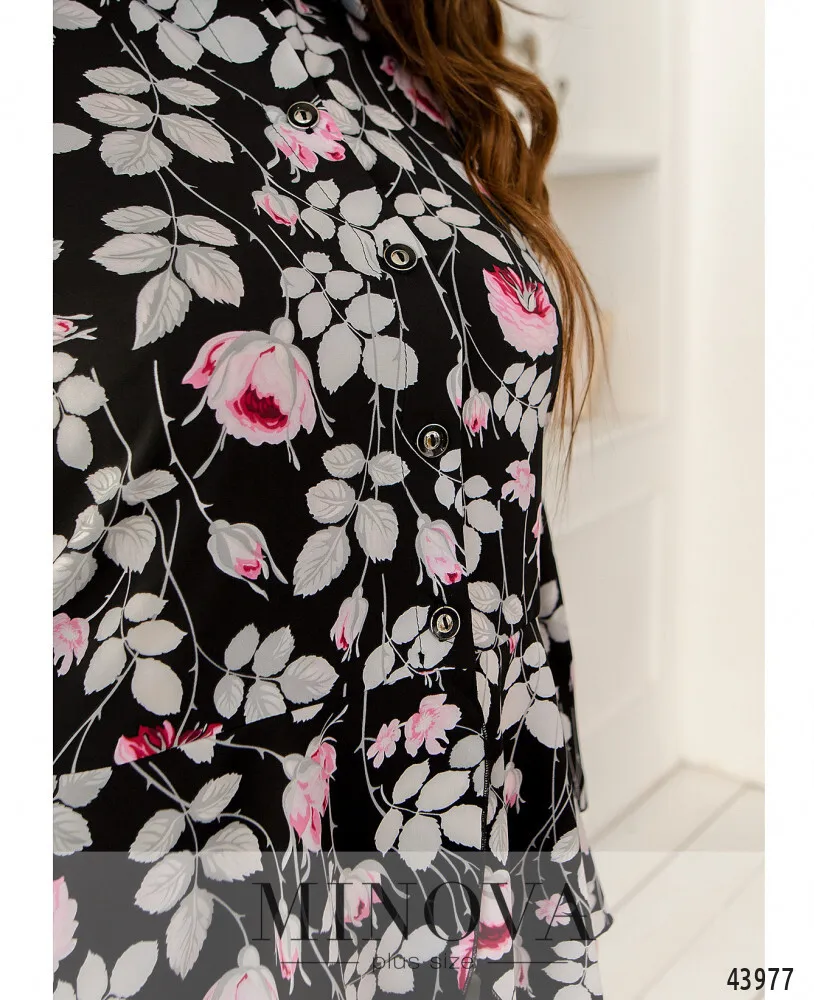 Блуза 2229-черный Minova