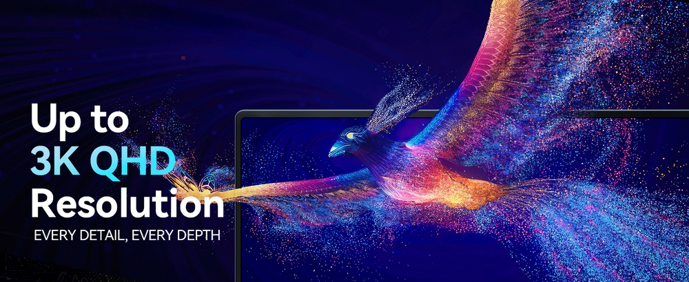 Портативный 16" монитор с защитным чехлом Ucolor O2 3K OLED 2880x1800, 120 Гц