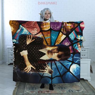 Плед Адамс из Уэнсдей арт.106 (велсофт), 150х130 и 200х140 см