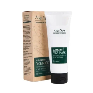 Маска Alga Spa осветляющая для лица от пигментации «ILLUMINATING FACE MASK», 75мл