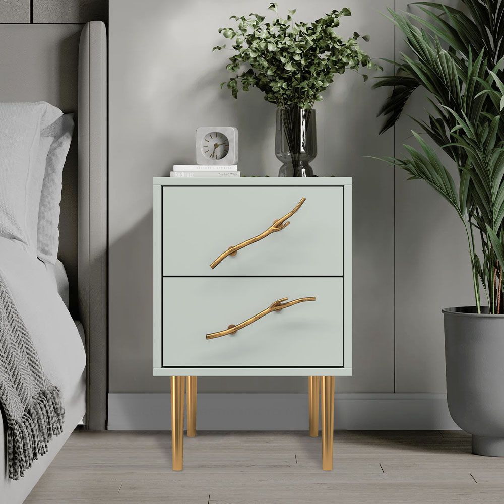 Тумба Арт Колор matte Стайл Голд Серый дым матовый