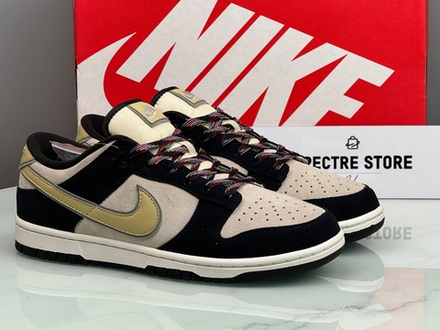 Nike Dunk Low Black Suede