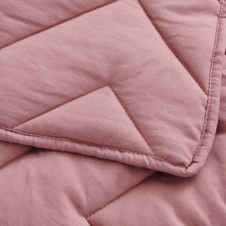 Покрывало 160х220 и наволочка 50х70 Sofi De MarkO Робби розовое