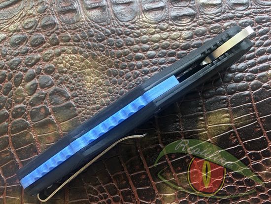 Складной нож Reptilian Рейв-01 c клинком из стали 9Cr18MoV, рукоять G10