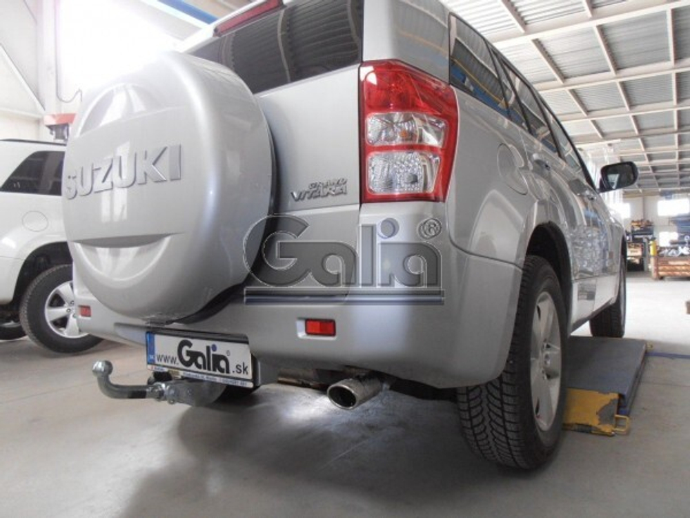 Фаркоп оцинкованный Galia S097A для Suzuki Grand Vitara 5 дверная 2005-2016(паспорт и сертификат в комплекте)(без электрики)