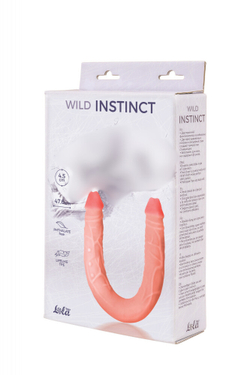 Двусторонний фаллоимитатор Wild Instinct
