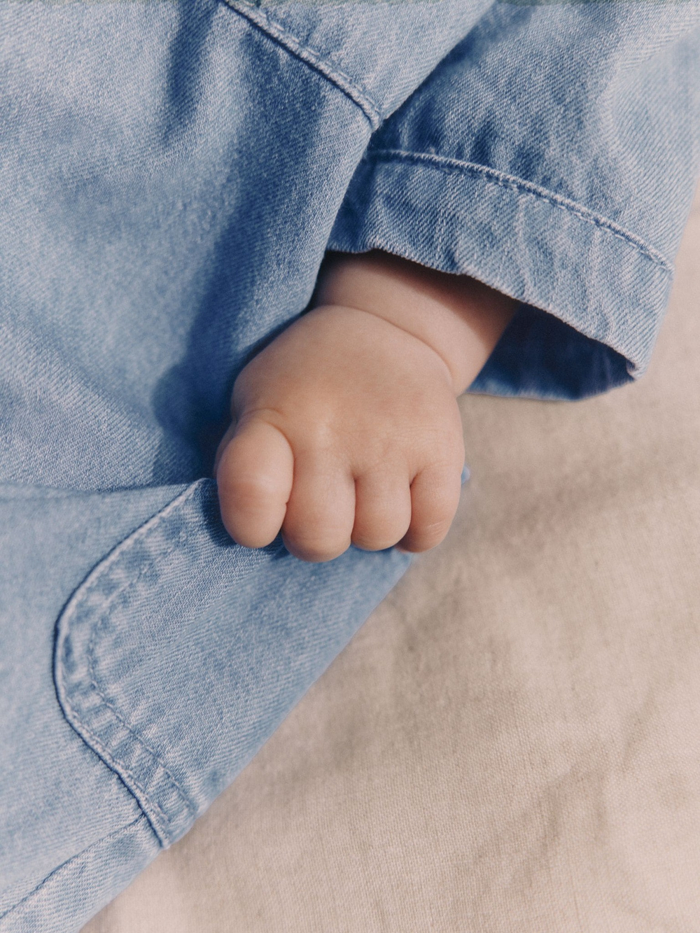 Комбинезон джинсовый для малышей Next Q96-697, Голубой