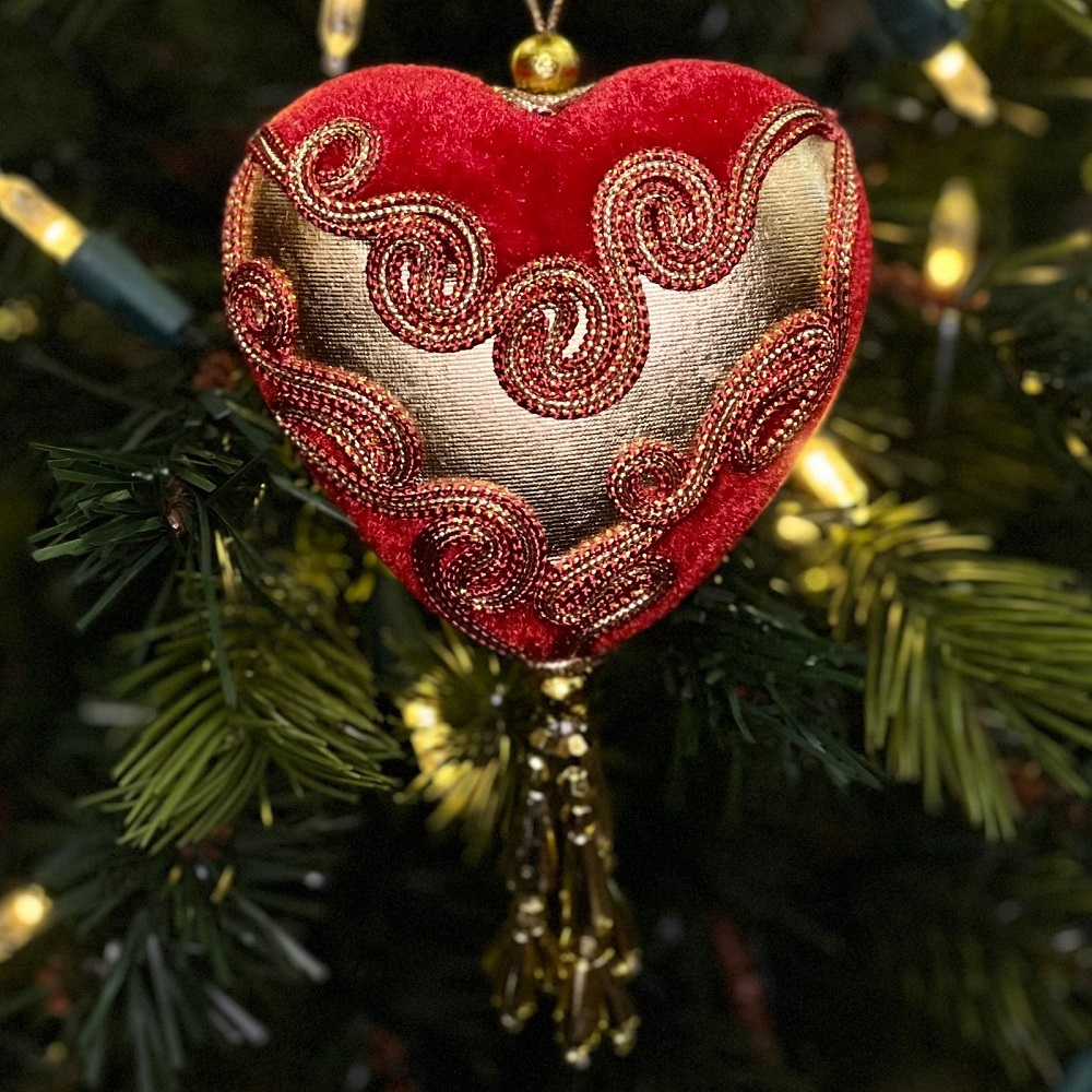 Игрушка ёлочная Завитки