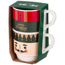 НАБОР КРУЖЕК LEFARD "ЩЕЛКУНЧИК" 2ШТ. 305МЛ