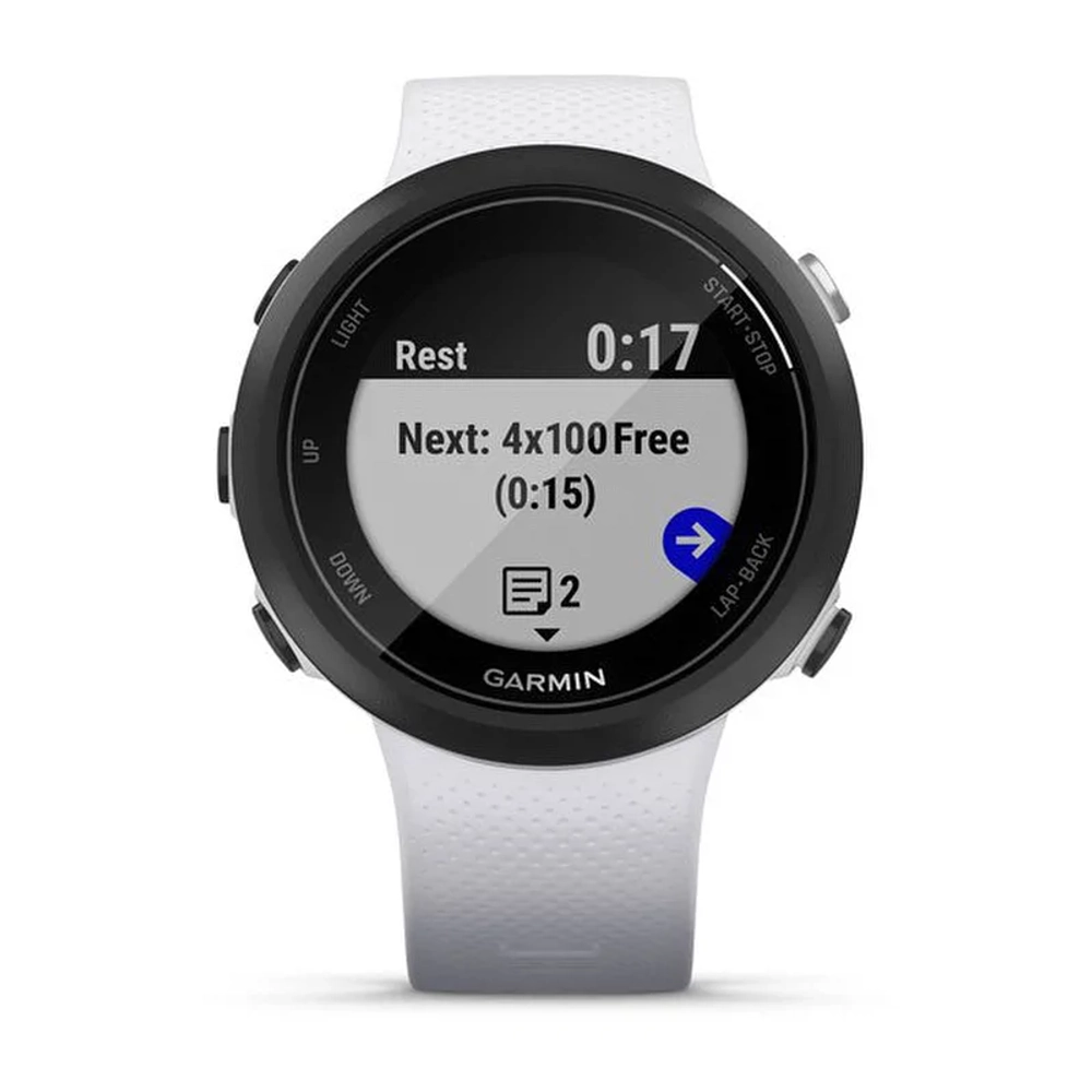 Часы для плавания Garmin Swim 2, белый, 010-02247-11
