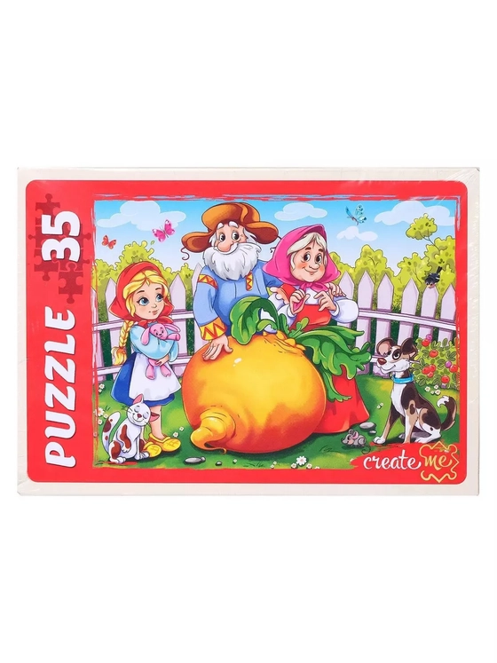 Пазл для детей 3 4 5 лет Репка 35 элементов