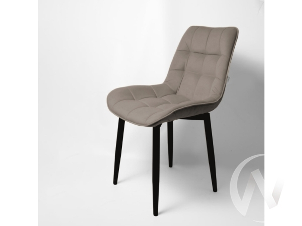 Стул Бостон (опора черный/томми 08 (серый)