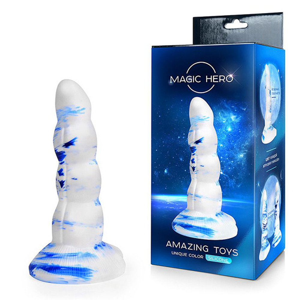 Фантазийный фигурный фаллоимитатор 20см Bior Toys Magic Hero MH-13004