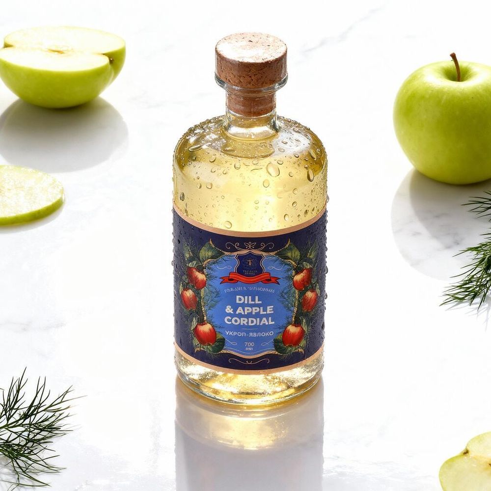 Кордиал основа для напитков УКРОП-ЯБЛОКО 0,7л Tinctura Anima