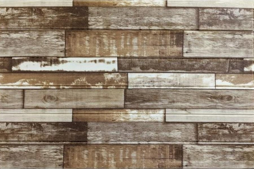 WG-MS3 Панель самокл. DecoSelf 3D(10шт./уп) Деревянная мозаика 70*70*0,4см