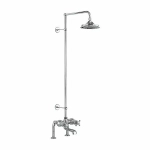 Душевая система Burlington Tay T2DS верхний душ 180