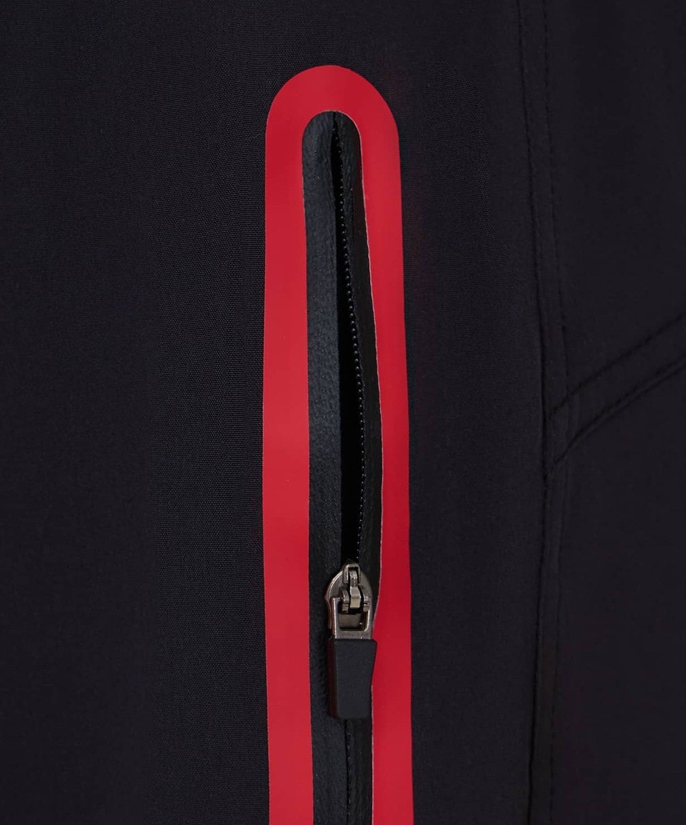 Шорты для плавания Splash Black/Red, полиэстер