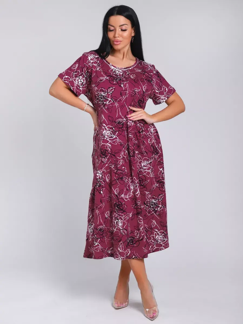 Платье большие размеры