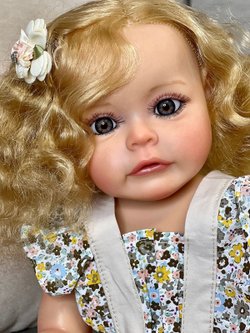 Кукла Реборн виниловая 55см в пакете (FA-001FVA)