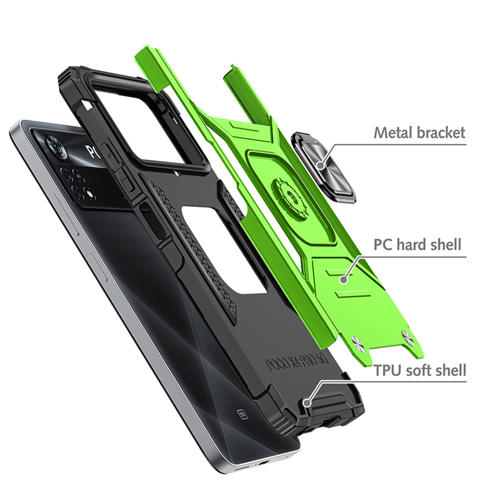 Противоударный чехол Legion Case для Xiaomi Poco M4 Pro 4G