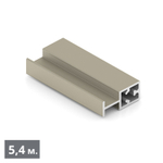Рамка средняя плоская (5,40 м) шампань матовая SLIMLINE