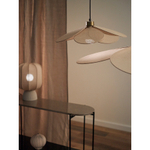 Светильник подвесной kamille, D46 см, бежевый