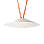 DK5569-WH+BK Cветильник для трека-ремня Belty, серия Flow, со светодиодом, D600*H122мм, 48V DC, 24W, RA90, 120°, 3000K, IP20, белый с черным, алюминий