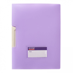 Папка-скоросшиватель, поворотный зажим, Alingar А4 230х310мм, 150 мкм, пластик, карман, "Ice", ассорти