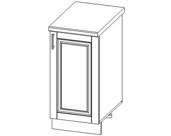 Стол кухонный ВЕРОНА  1-ств 400