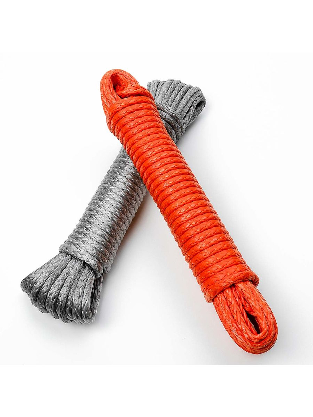 Трос синтетический SailMaster PE Cross-Cord R12, 6,0 мм, серый, 3600 кгс, 15м, моток