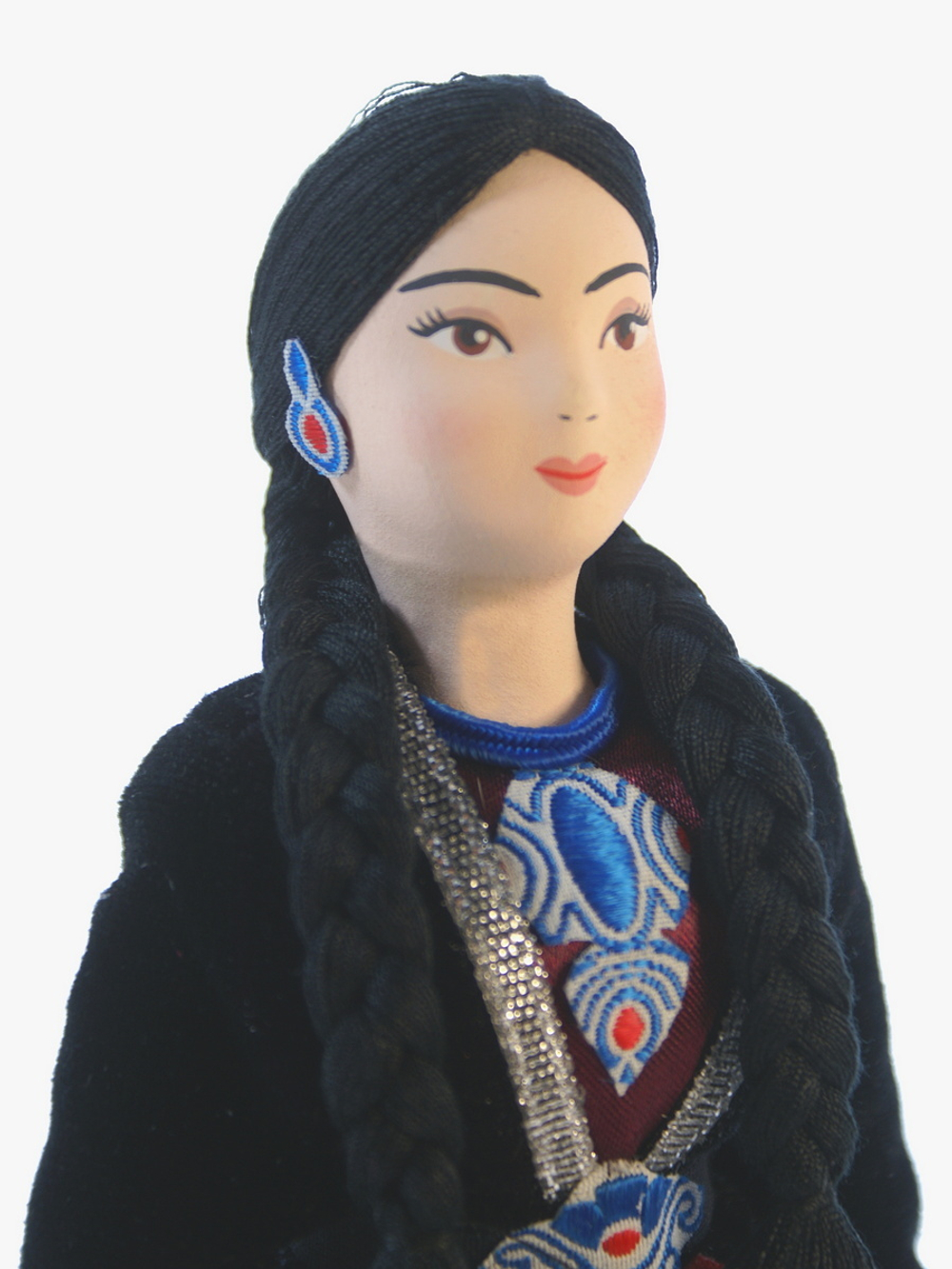 Кукла фарфоровая Башкирка