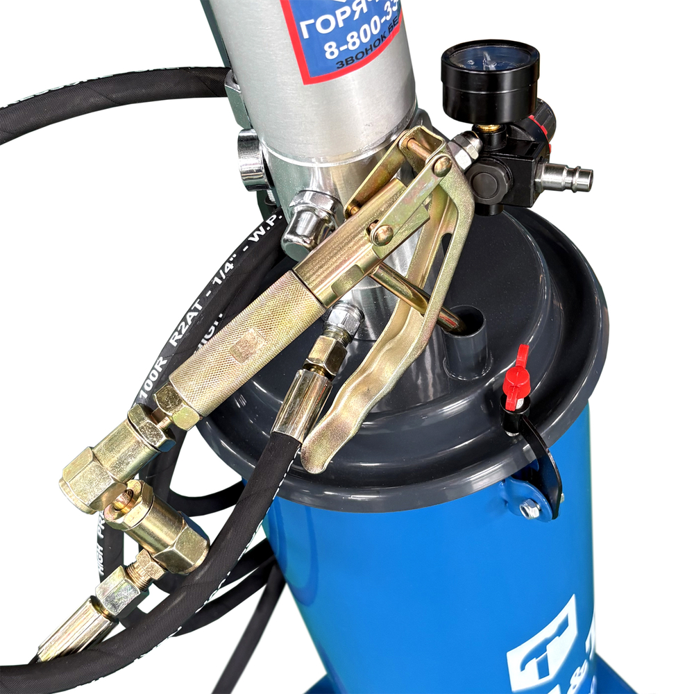 Солидолонагнетатель пневматический 20л HG-68220 AE&T