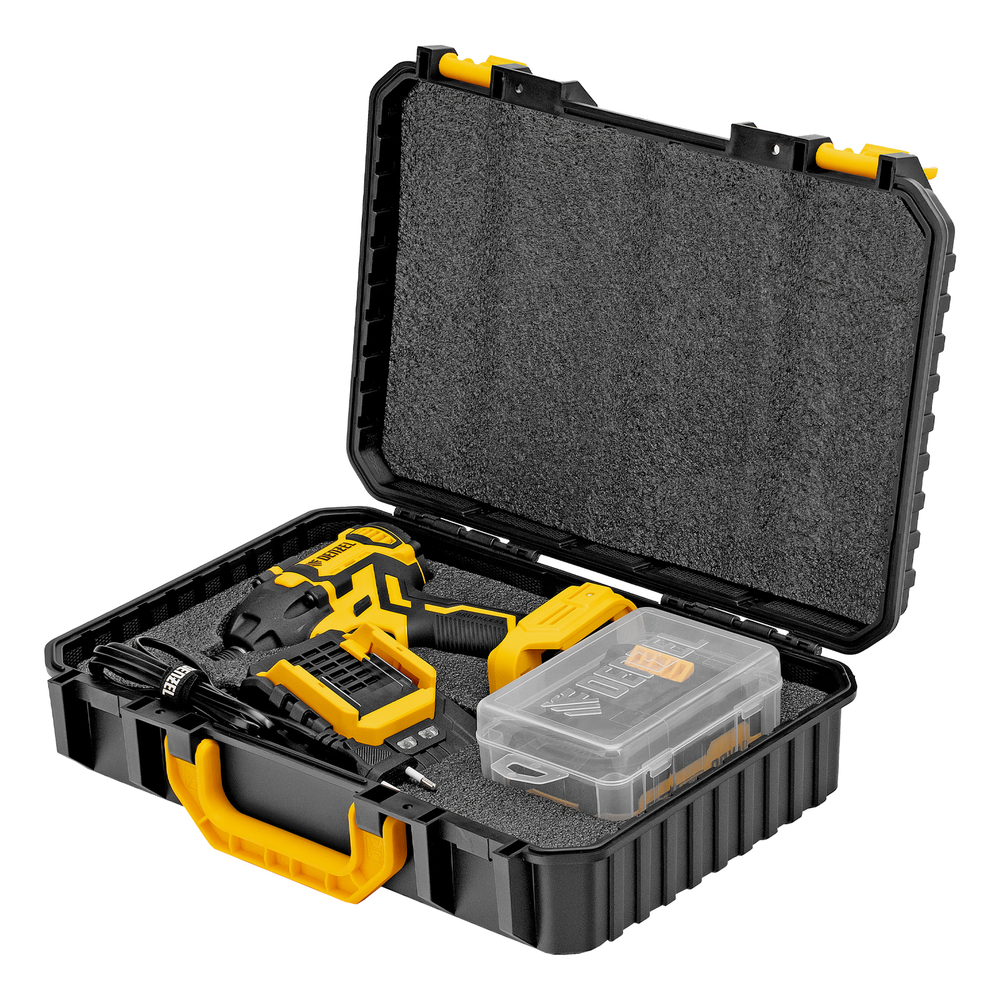 Винтоверт ударный аккумуляторный бесщет. CIDH-BL-20-270, Li-Ion, 20 В// Denzel