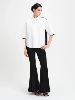Рубашка черно-белая OLA OLA
