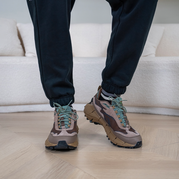 reebok ZIG KINETICA 2,5 EDGE Беговые кроссовки Низкие Коричневые Унисекс