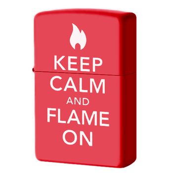 Зажигалка ZIPPO Classic Red Matte красная матовая (28671)