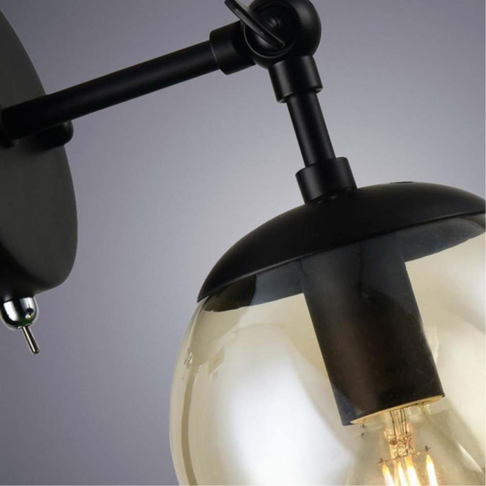 Настенный светильник Arte Lamp BOLLA A1664AP-1BK