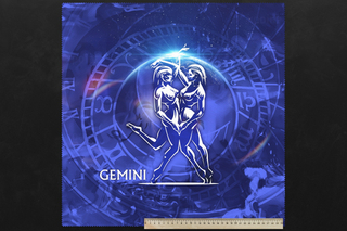 Ткань купон Zodiac 03, 50х50 см