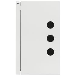 Корпус металлический ЭРА SIMPLE ЩМП-04 (400х300х175) IP31 УХЛ3 серый | Корпуса металлические с монтажной панелью