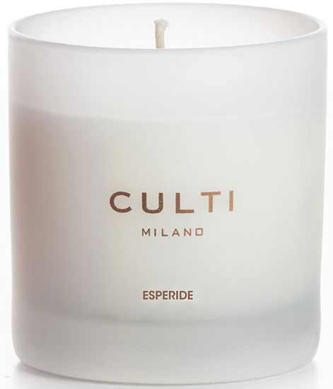 Esperide Bianco, ароматическая свеча Classic collection, Culti Milano