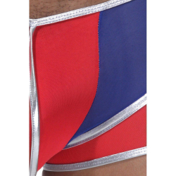 Мужские трусы хипсы красно-синие Cosmos Colors L30_RBS