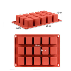 Форма силиконовая «Куб» 15 ячеек