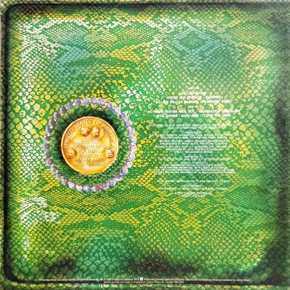 Alice Cooper / Billion Dollar Babies (LP)