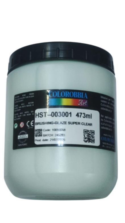 Глазурь глянцевая прозрачная HHT 800 (1100°- 1200° С) - 473 мл