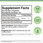 Double Wood Supplements - Chaga Mushroom 120 capsules
