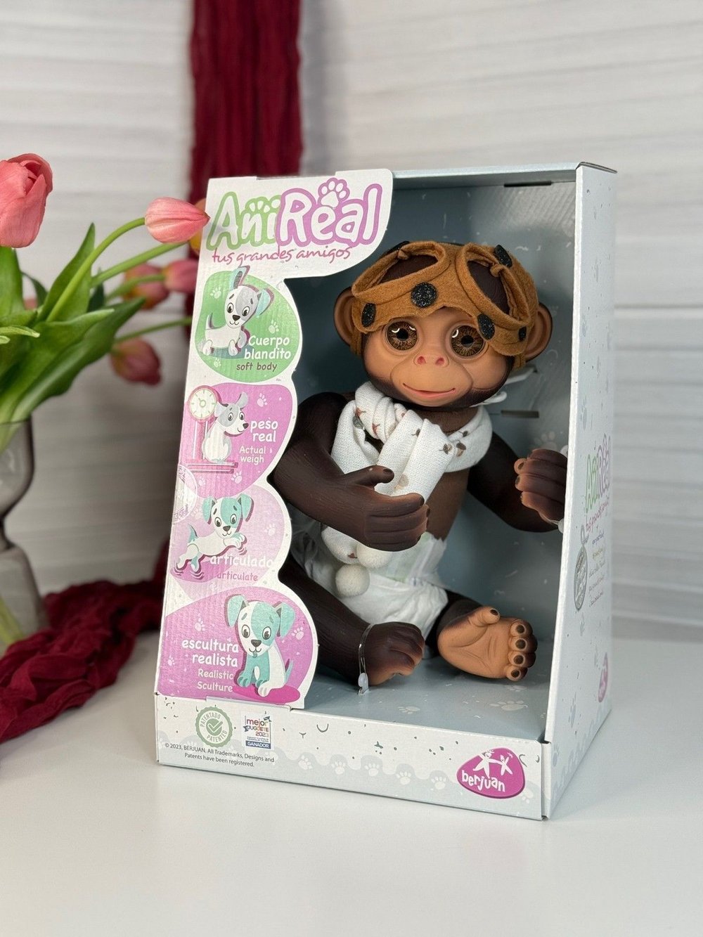 Игрушка мягконабивная 35см AniReal (60171)