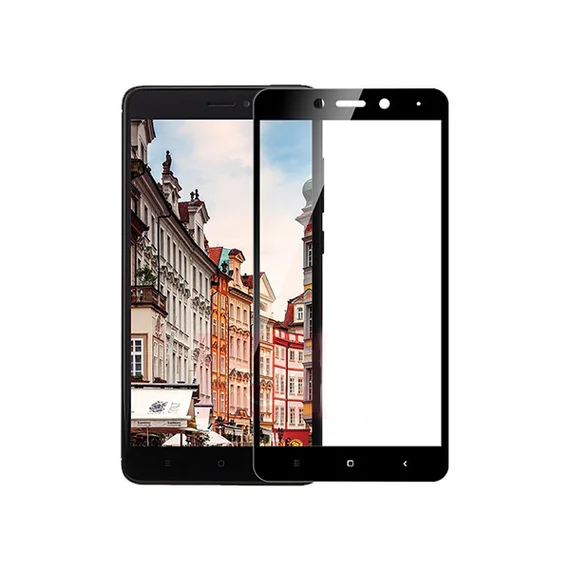 Защитное стекло для Xiaomi Redmi 3S Черное