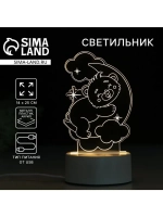 Светильник ночник «Медвежонок», 25 х 14 см, модель GBV-0121.