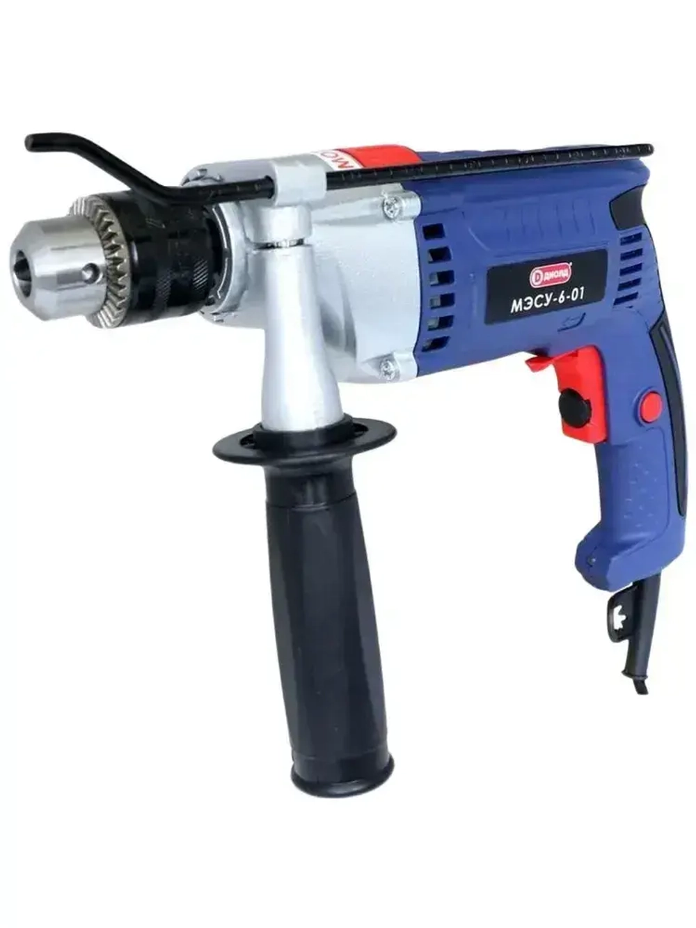 Дрель ударная сетевая ДИОЛД МЭСУ-6-01, 900Вт, 2500 об/мин, 40000 уд/мин